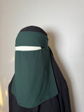 10’’ Niqab Dark Green