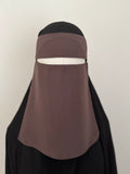 10’’ Niqab Dark Taupe