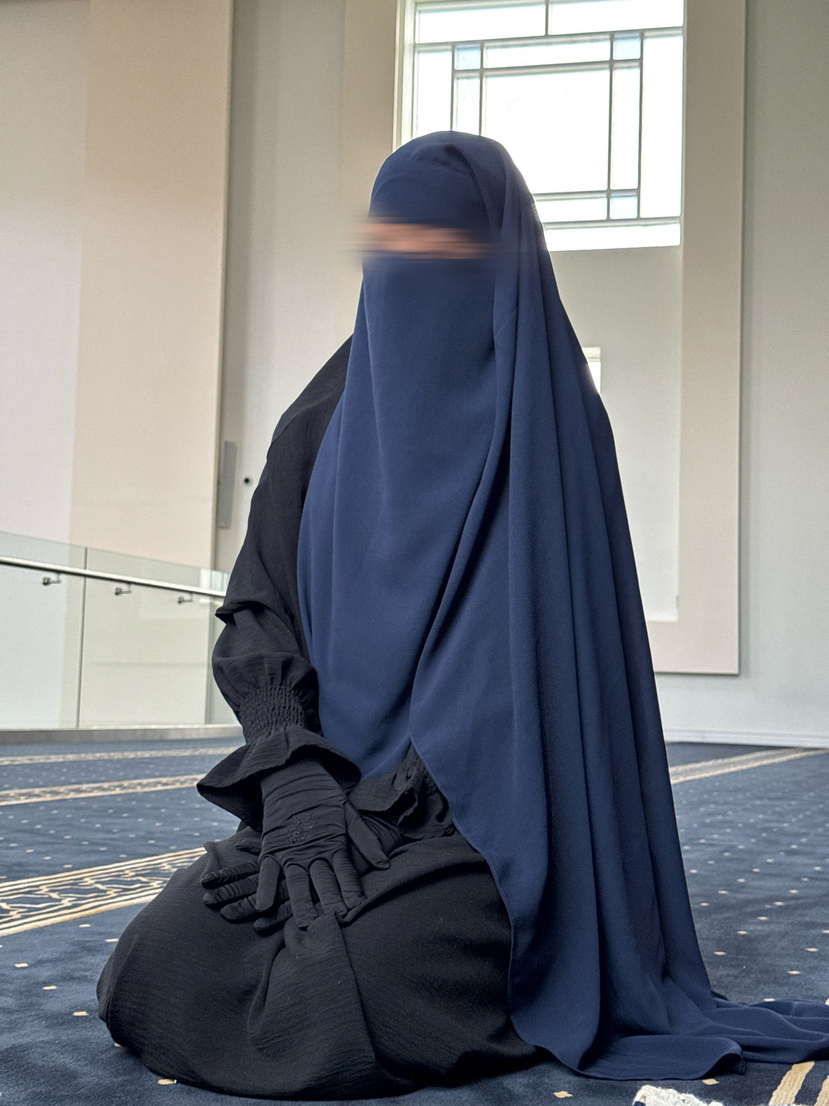 2 Layers Niqab (Long Back)