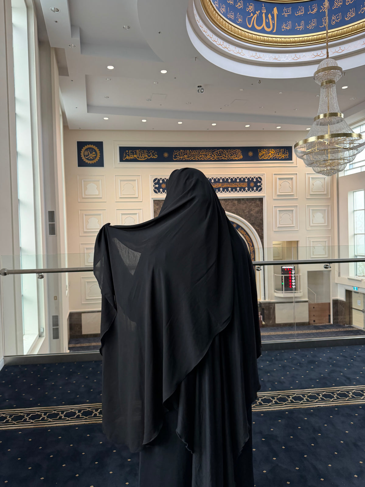 2 Layers Niqab (Long Back)