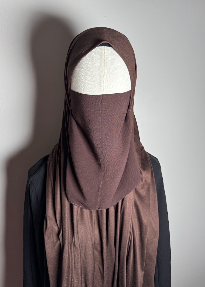 Half Niqab Brown