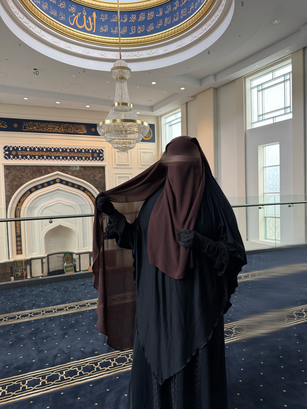 2 Layers Niqab (Long Back)