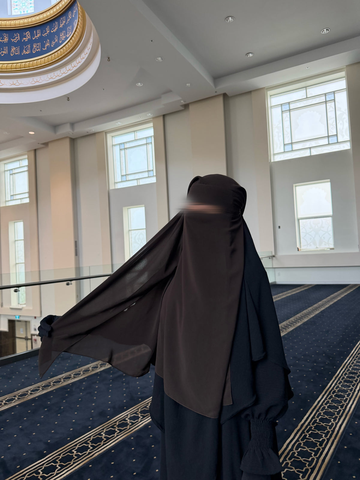 2 Layers Niqab (Short Back)