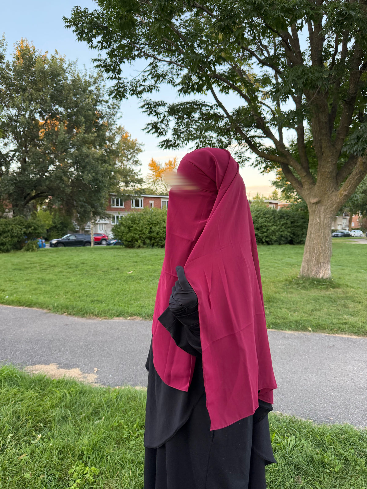 2 Layers Niqab (Short Back)