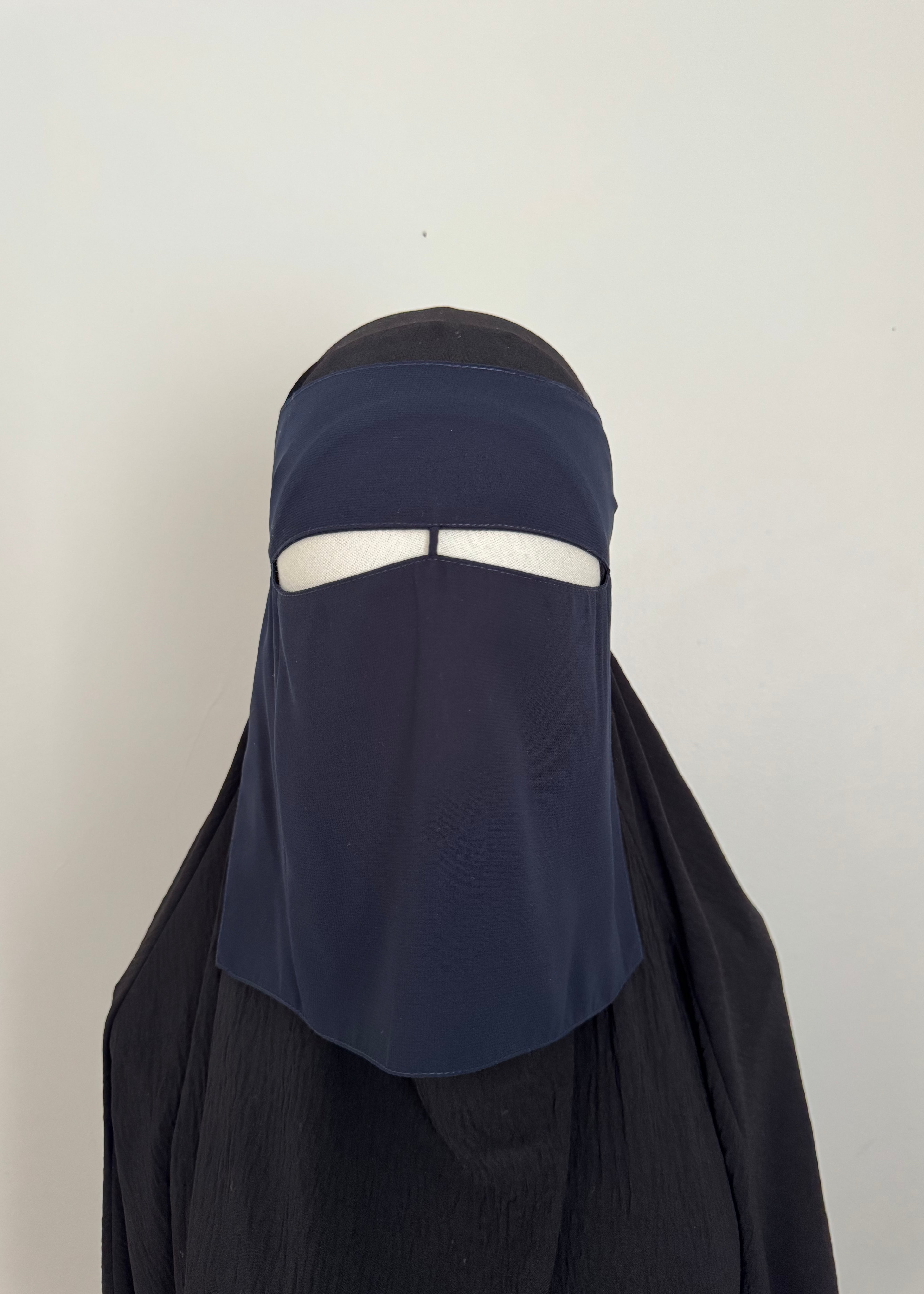 7" Nose String Dark Blue Niqab