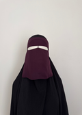 7" Nose String Dark Purple Niqab