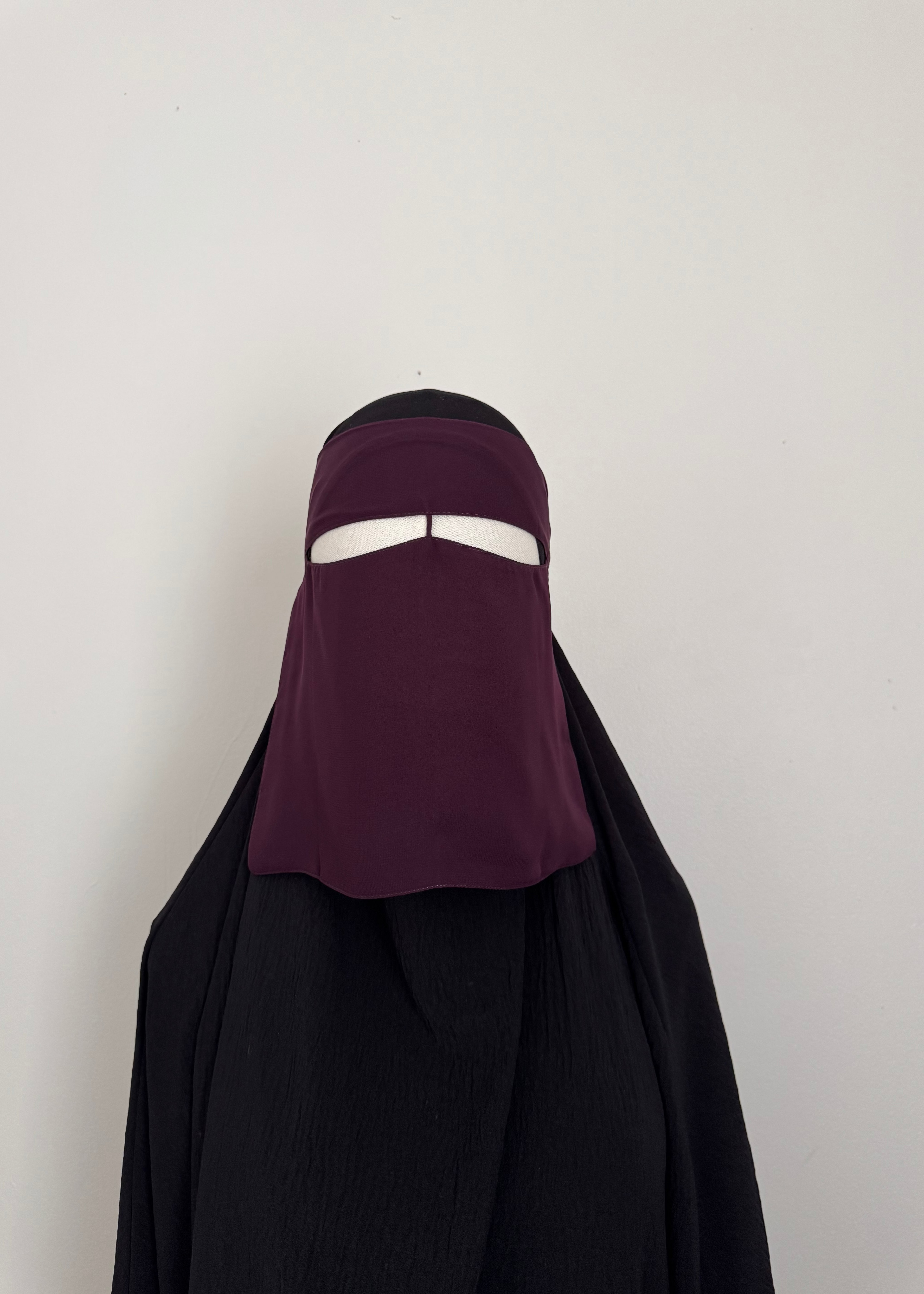 7" Nose String Dark Purple Niqab