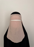 10" Niqab Salmon Pink