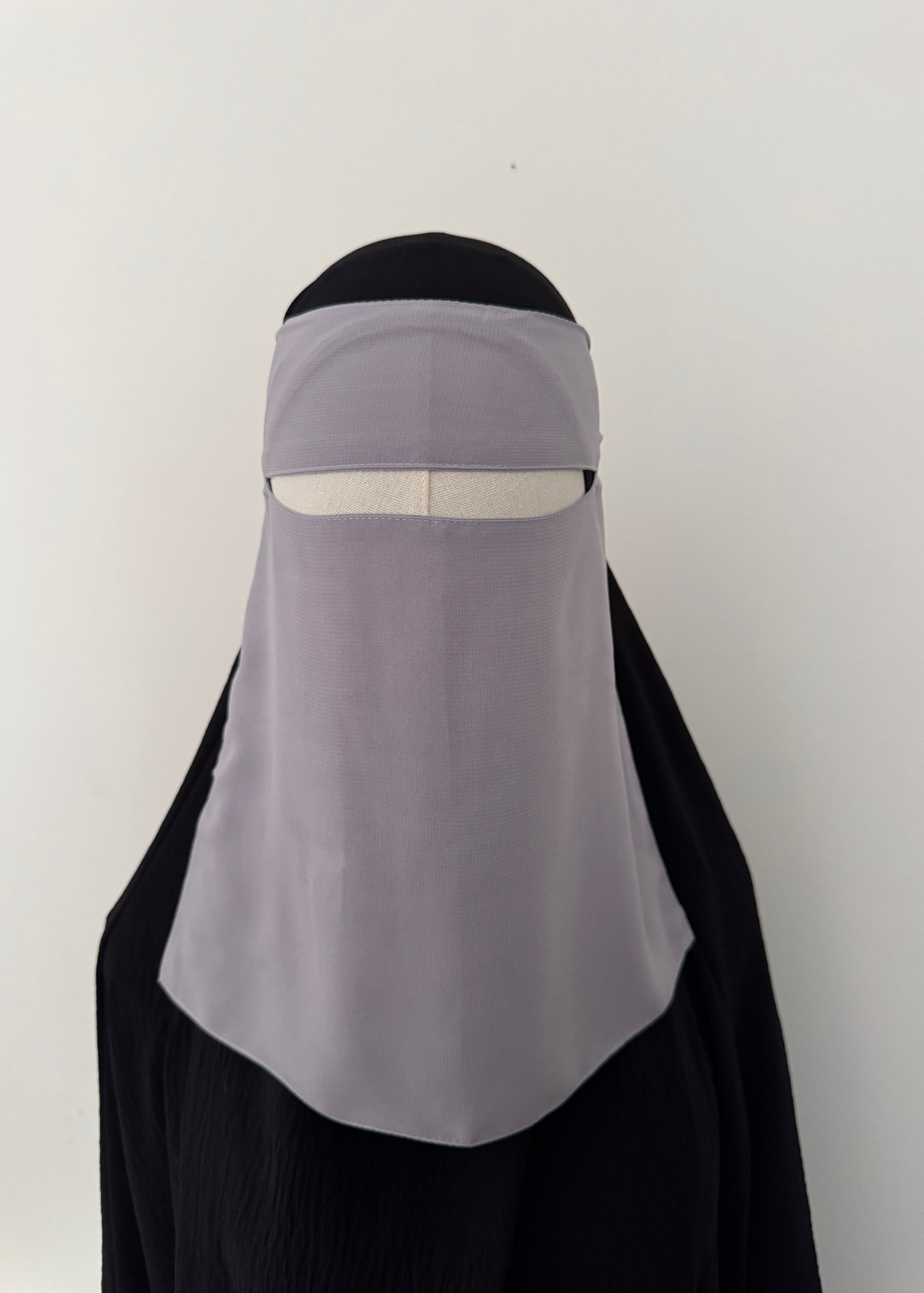 10" Niqab- light Gray