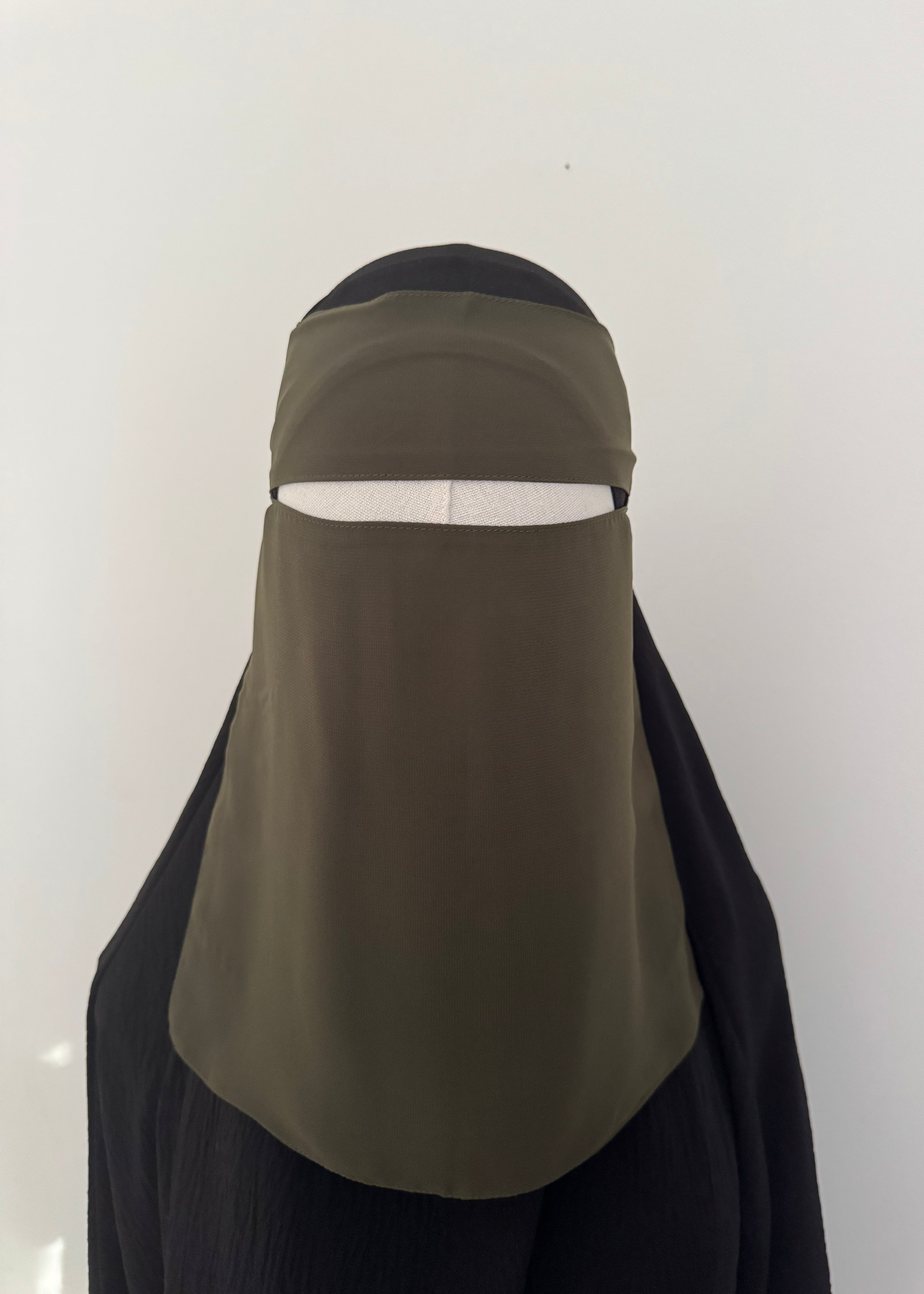10’’ Niqab - Olive Green