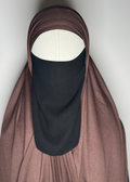 Half Niqab Black